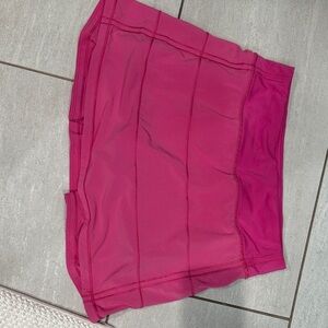 lululemon athletica Fuchsia Skort